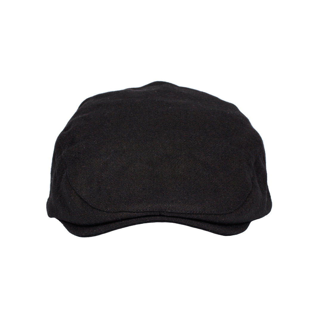 Shoreditch Flat Cap Black