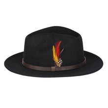 Load image into Gallery viewer, Premium Wool Handmade Fedora Hat with Leather Band.