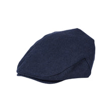 Load image into Gallery viewer, Shoreditch Flat Cap Navy