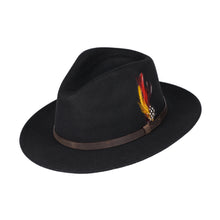 Load image into Gallery viewer, Premium Wool Handmade Fedora Hat with Leather Band.