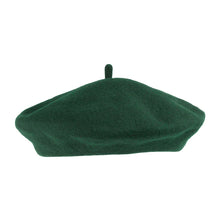 Load image into Gallery viewer, Premium Bottle Green Beret 100% Wool