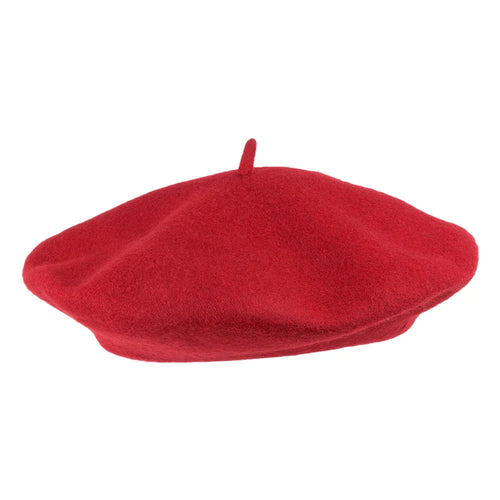 Premium Red Beret 100% Wool