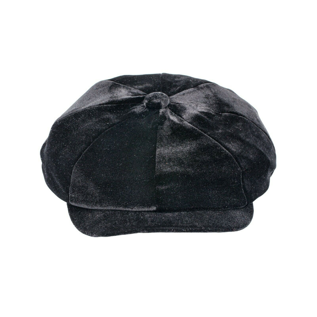 Velvet Baker Boy Hat