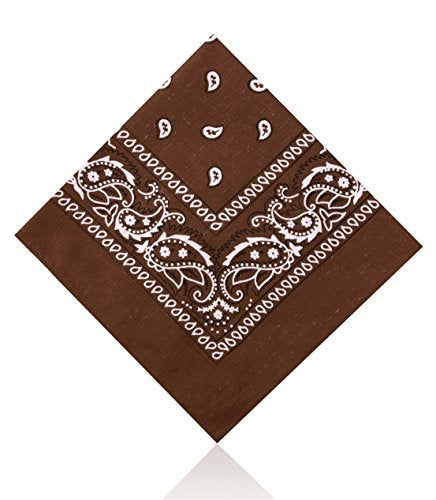 Dark Brown Bandana