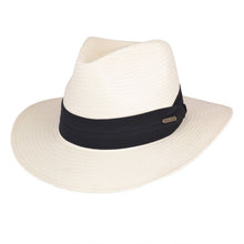 Load image into Gallery viewer, Paper Straw Panama Hat Ultra Lightweight 100% paper