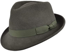 Load image into Gallery viewer, Khaki Trilby Hat