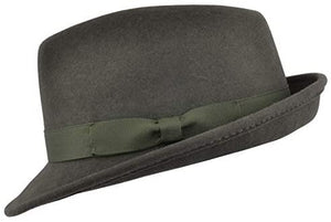 Khaki Trilby Hat