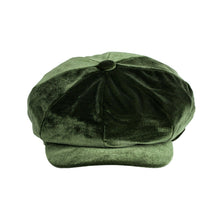 Load image into Gallery viewer, Velvet Baker Boy Hat