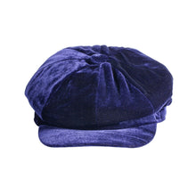 Load image into Gallery viewer, Velvet Baker Boy Hat