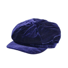 Load image into Gallery viewer, Velvet Baker Boy Hat
